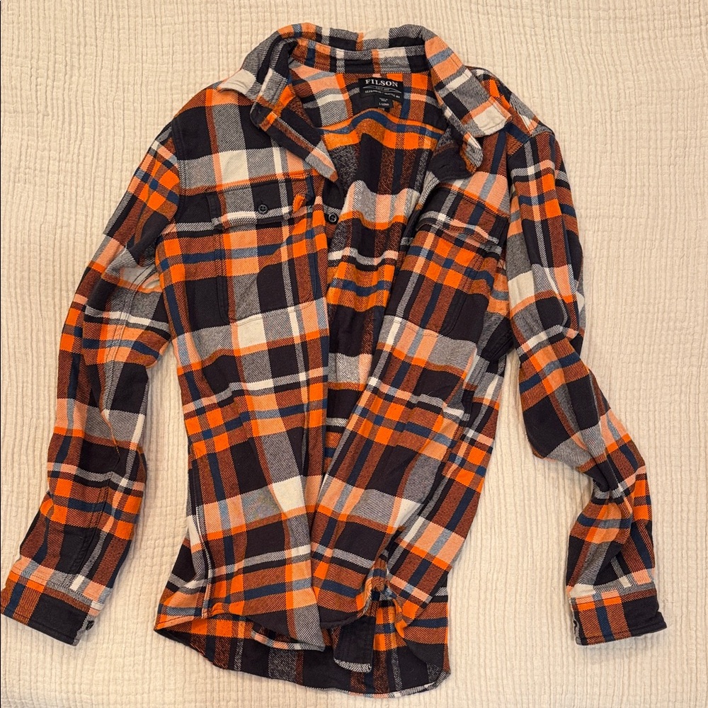 Filson Vibrant Plaid Flannel Shirt